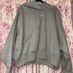 Nike Heather Gray Hoodie